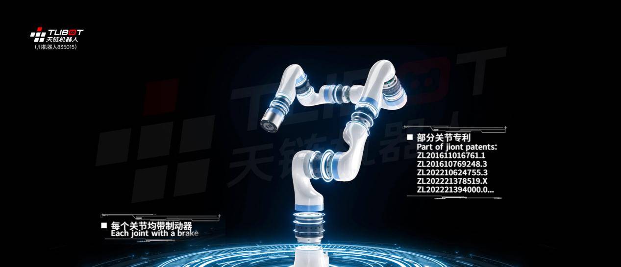 机器人轻量化升级：天链机器人一体化关节技术突破