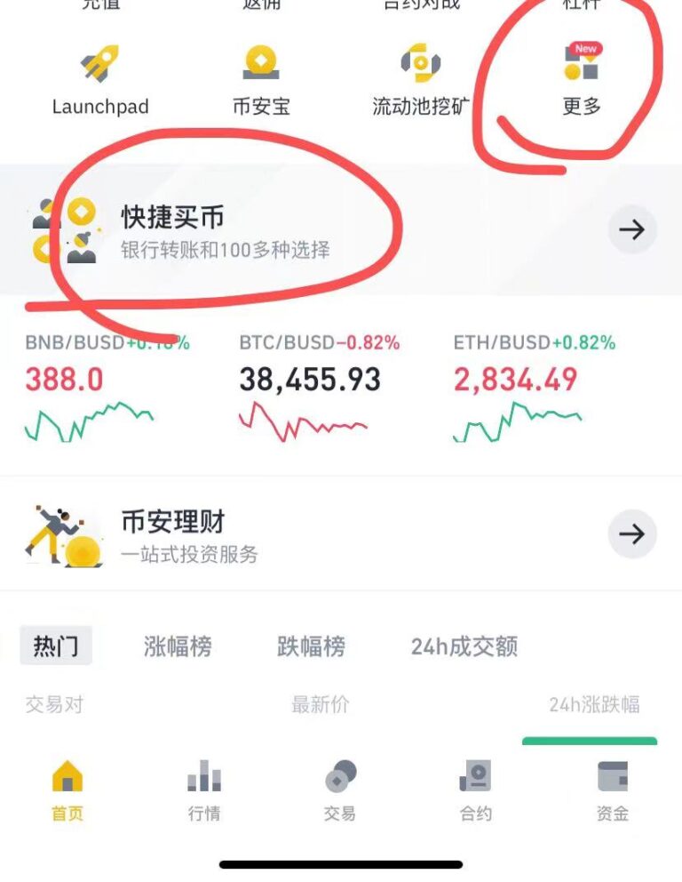 币安怎么登陆(币安怎么设置中文)